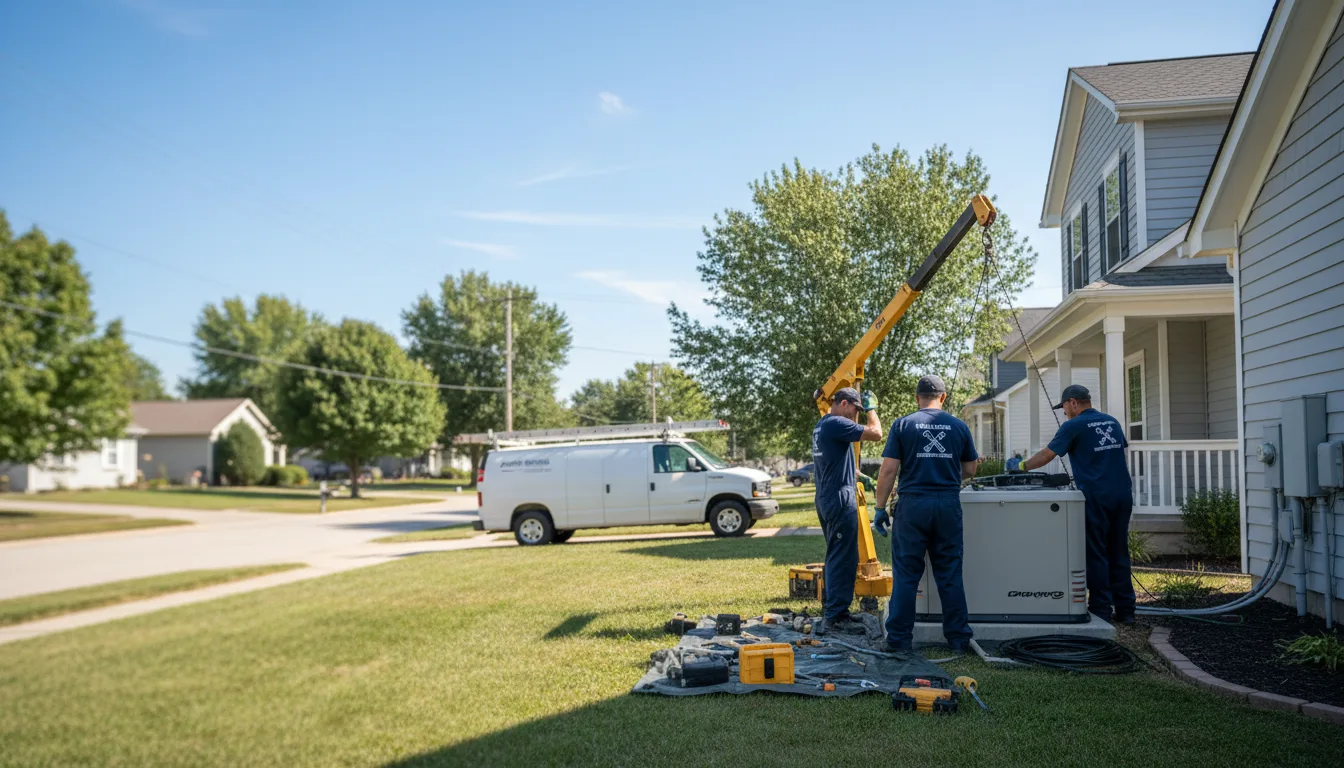 Generator Installation in Saint Clair, MI near me